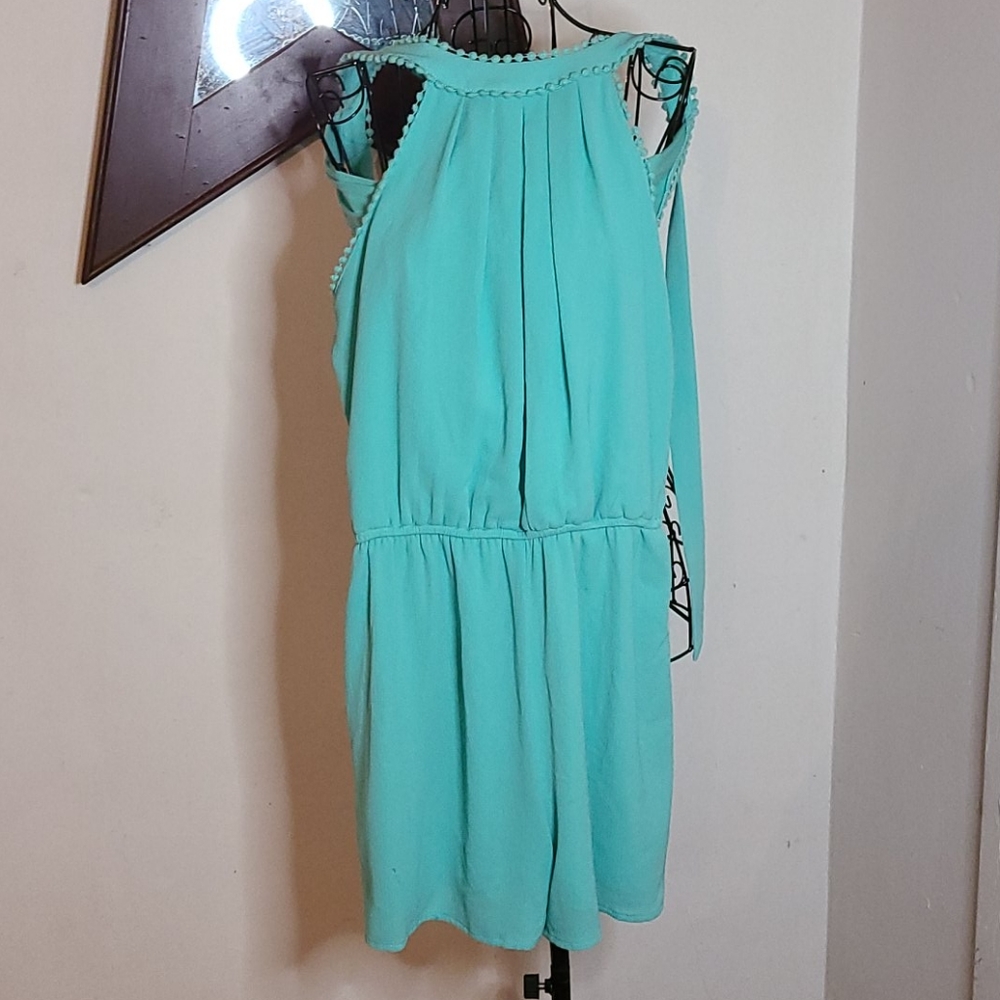 Teal romper size small